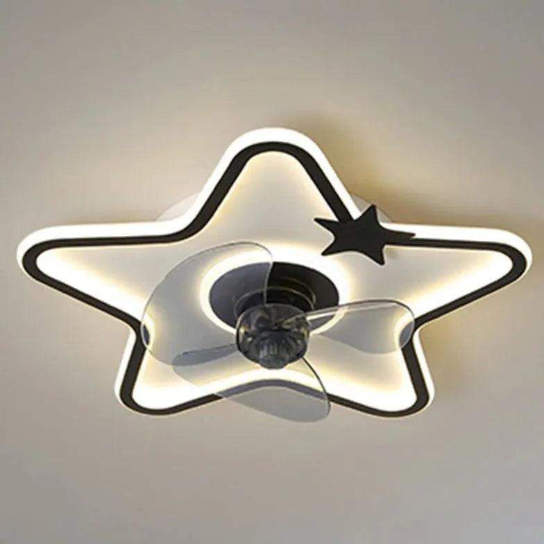 Fantasy Invisible Fan LED Ceiling Fan With Light - Clowas