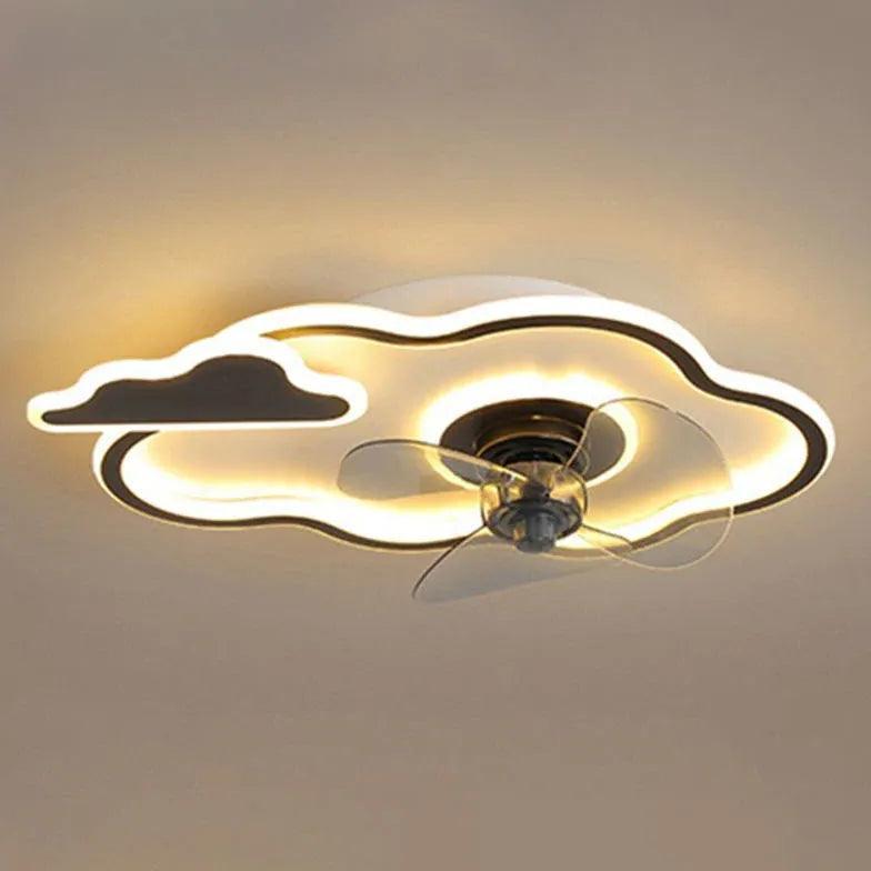 Fantasy Invisible Fan LED Ceiling Fan With Light - Clowas