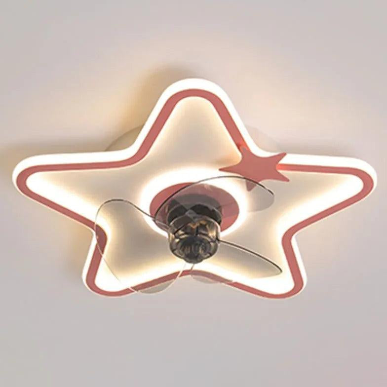 Fantasy Invisible Fan LED Ceiling Fan With Light - Clowas