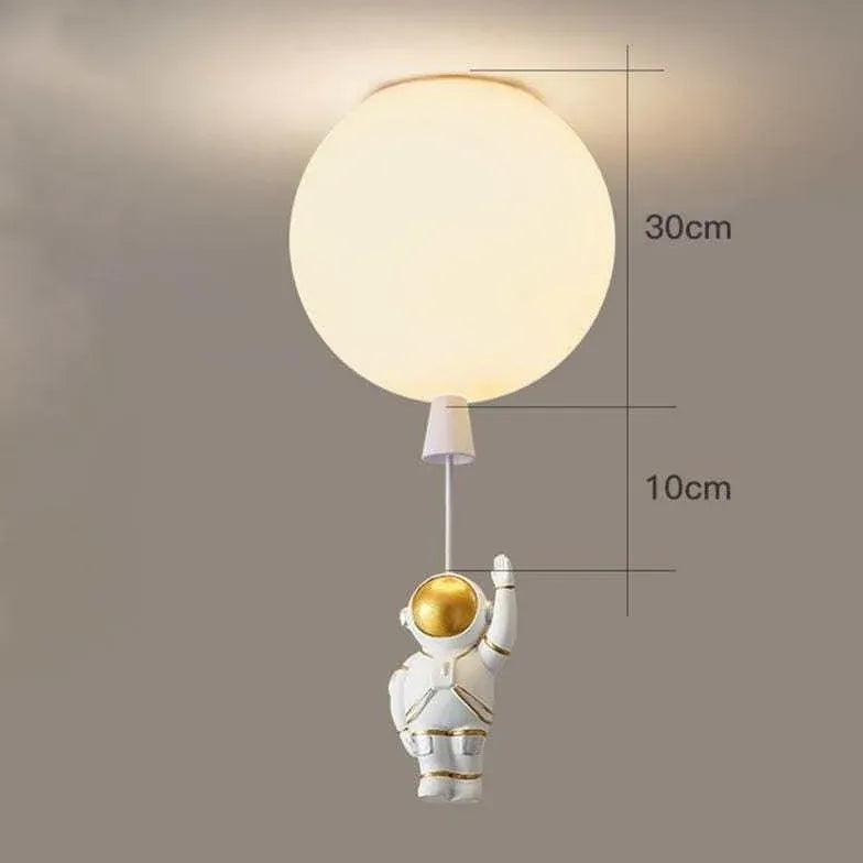 Astronaut Cartoon Design Bedroom Ceiling Light - Clowas