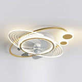 Luxury Ultra-Thin LED Ceiling Light With Fan