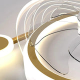 Luxury Ultra-Thin LED Ceiling Light With Fan