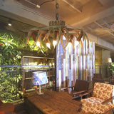 Faux Antler Wooden Multi-Light Vintage Chandelier - Clowas