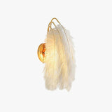 Feather Wall Light White Indoor - Clowas