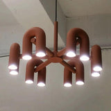 Iron U Shaped Statement Pendant Lights
