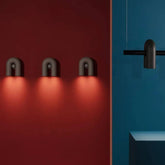 LED Modern Black U-Shaped Wall Light