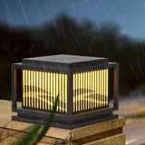 Fence Shape Vintage Led Outdoor Pillar Lights - Clowas