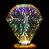 3D Fireworks Modern Crystal Table Lamp