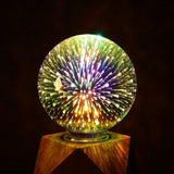 3D Fireworks Modern Crystal Table Lamp