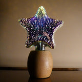 3D Fireworks Modern Crystal Table Lamp