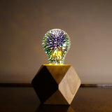 3D Fireworks Modern Crystal Table Lamp