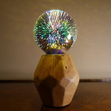 3D Fireworks Modern Crystal Table Lamp