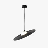 Flat Ring-shaped Lampshade White Dining Room Pendant Light - Clowas