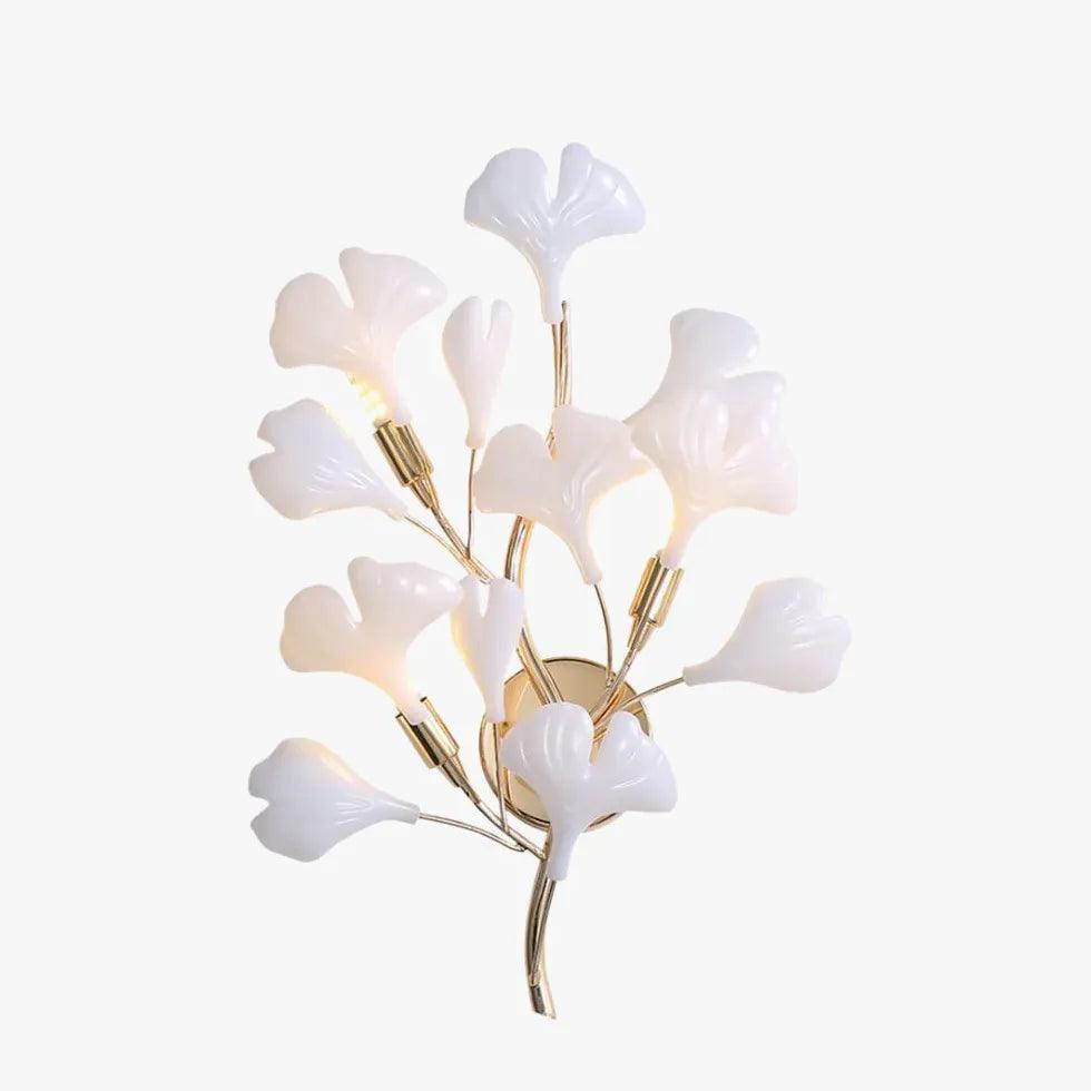 floral wall light for bedroom - Clowas