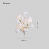 floral wall light for bedroom - Clowas