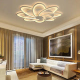 Flower-Shaped Modern White Bedroom Ceiling Light - Clowas