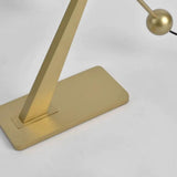Minimalist Gold Floor Lamp Metal Dimmable for Living Room