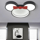Cartoon Black LED Bedroom Ceiling Light - Clowas
