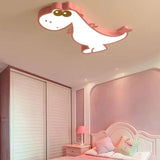 Cartoon Dinosaur Kids Room LED Ceiling Light - Clowas