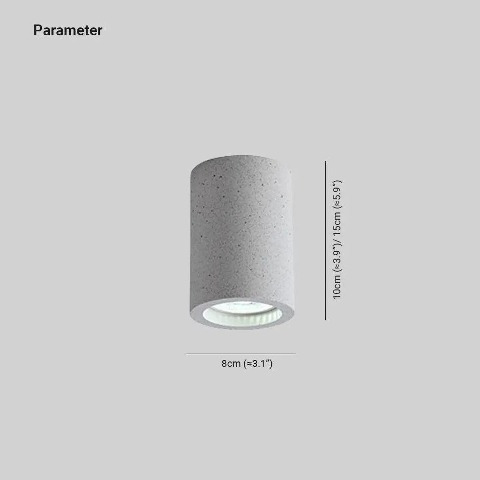 Cylindrical Living Room Modern Ceiling Downlight - Clowas