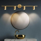 Multi Arm Cylinder Bathroom Mirror Spotlight - Clowas
