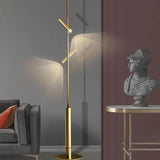 Multi-Head Adjustable Rod Floor Lamp - Clowas