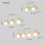 Luxury LED Lily Bathroom Wall Lighting