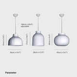Japanese Silk Dining Room Cluster Pendant Lights