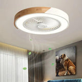 Fresh Wood Bedroom Ceiling Fan With Light - Clowas