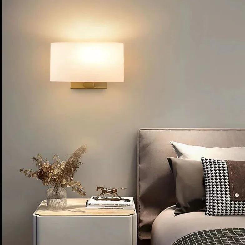 frosted glass wall lights LED - Clowas