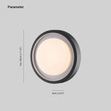 Full Moon Modern Wall Lights - Clowas