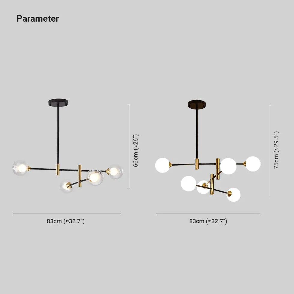 Geometric Branching Bedroom Modern Pendant Light - Clowas