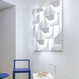 Geometric Panel White Led Modern Wall Lights - Clowas