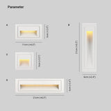 Geometric Recessed LED Step Outdoor Lights - Clowas