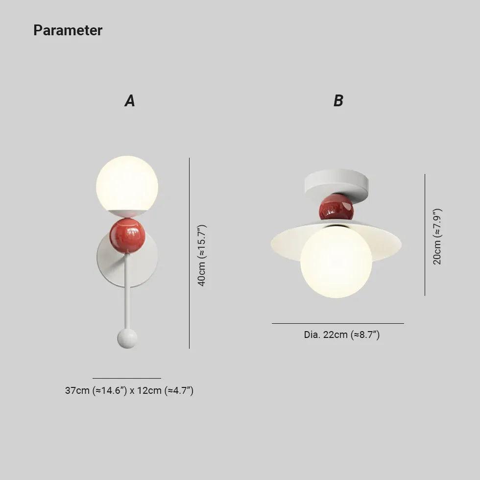 Geometry Art Modern Wall Lights - Clowas