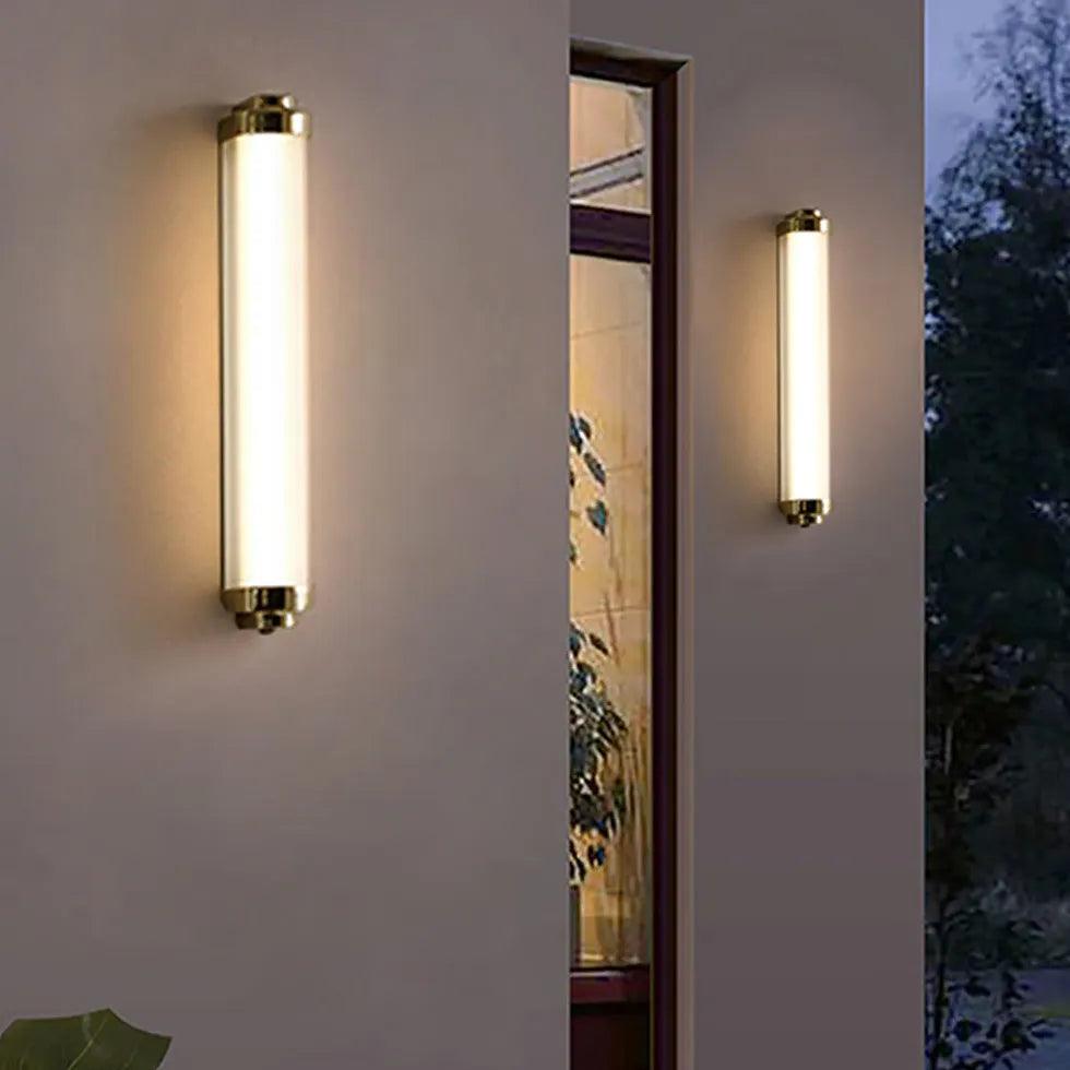 Glass Tube LED Outdoor Wall Lights - Clowas