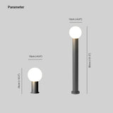 Simple Waterproof Lighting Bollards LED for Outdoor