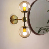 Ball Wall Light with American Vintage Glass Design