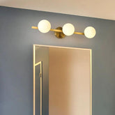 Contemporary Gold Wall Lights for Bathroom Vanity