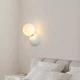 Globe Led Flush Bedroom Wall Lights - Clowas