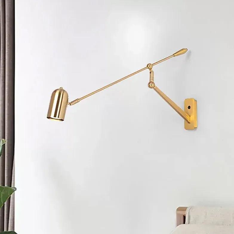 Gold Adjustable Reading Vintage Spotlight - Clowas