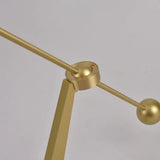 Minimalist Gold Floor Lamp Metal Dimmable for Living Room