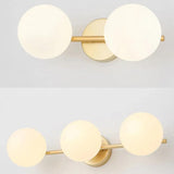 Luxurious Glass Design Bathroom LED Wall Lights