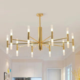 gold Modern Metal bedroom chandelier - Clowas