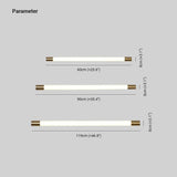 Gold Thin Tube Led Bathroom Mirror Lights - Clowas
