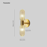 Gold Up and Down Bedroom Wall Lights - Clowas