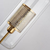 Minimalist Bedroom Bedside Gold Glass Wall Light