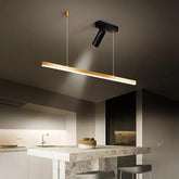 Linear Gold Minimalist Kitchen Pendant Light - Clowas