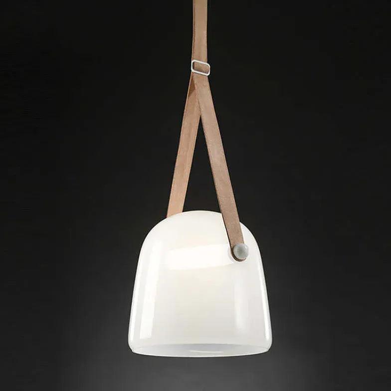 Gray Cup Glass Industrial Pendant Light - Clowas