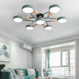 Green Bracket Modern Flush Ceiling Lights - Clowas